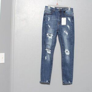 Dogma nwt distressed high rise skinny jeans